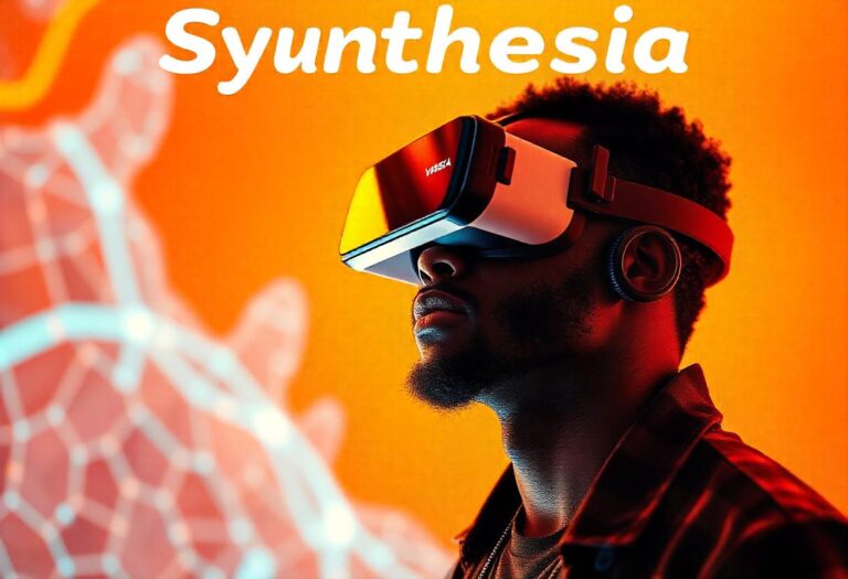 استخدام موقع Synthesia